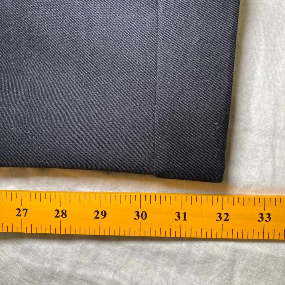Dockers Pleated Loose Fit No Wrinkle Khaki Pants Black 42x32 NWT